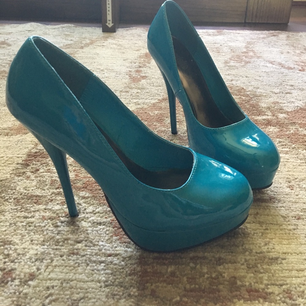 Charlotte Russe blue heels