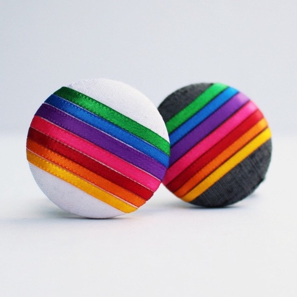 🆕 🌈PONYTAIL HOLDERS🌈 SET OF 2 - DUPIONI SILK - Picture 2 of 4