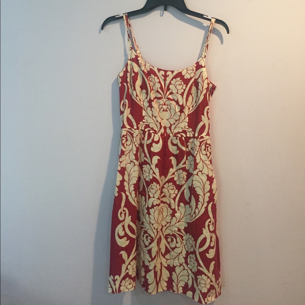 Floral mini summer dress