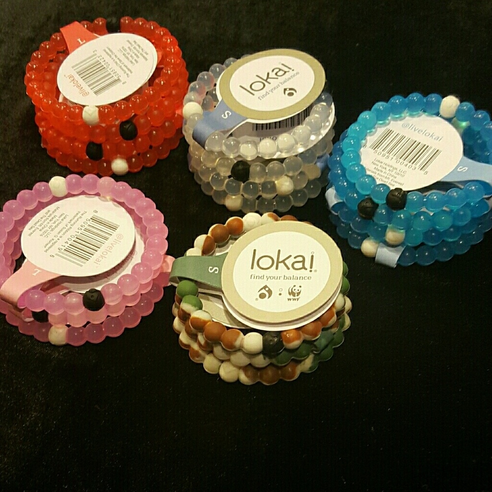 3 lokai bracelets