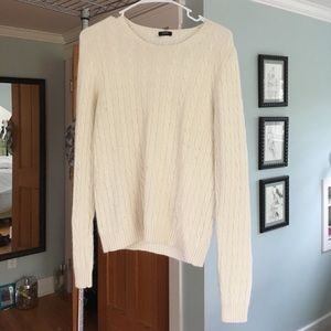 J.Crew cream sweater