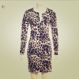 DVF Reina Long Sleeve Dress