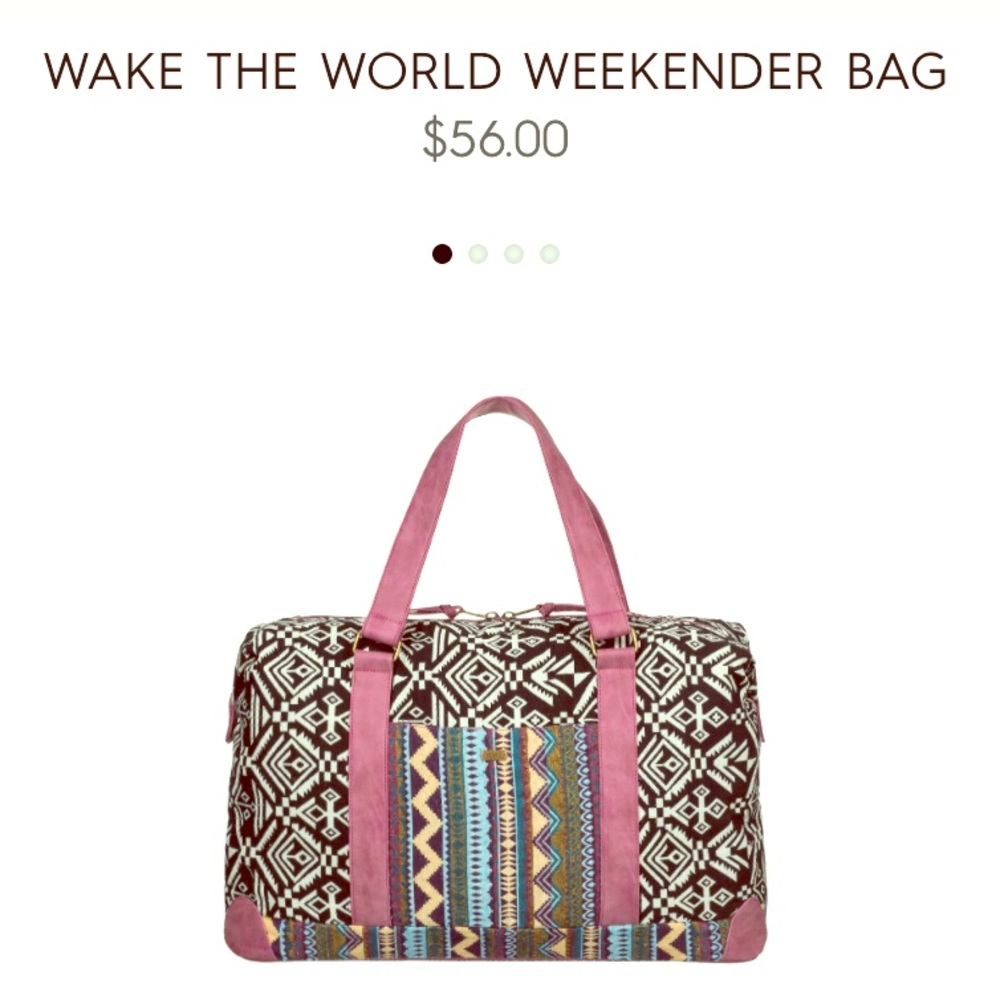 Roxy Wake the World Weekender Bag