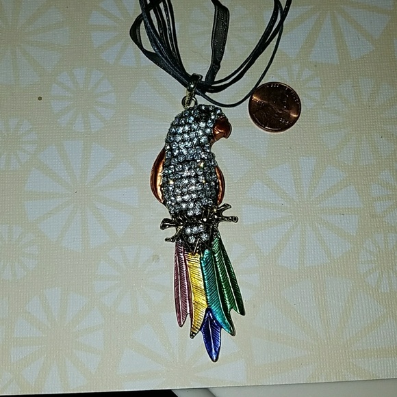 Parrot Pendants on ribbons and Stain cords - Picture 5 of 5
