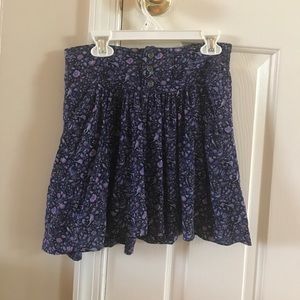 Floral Skater Skirt