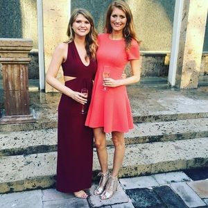 Rebecca Taylor Coral Pink Dress (ONLY WORN ONCE)