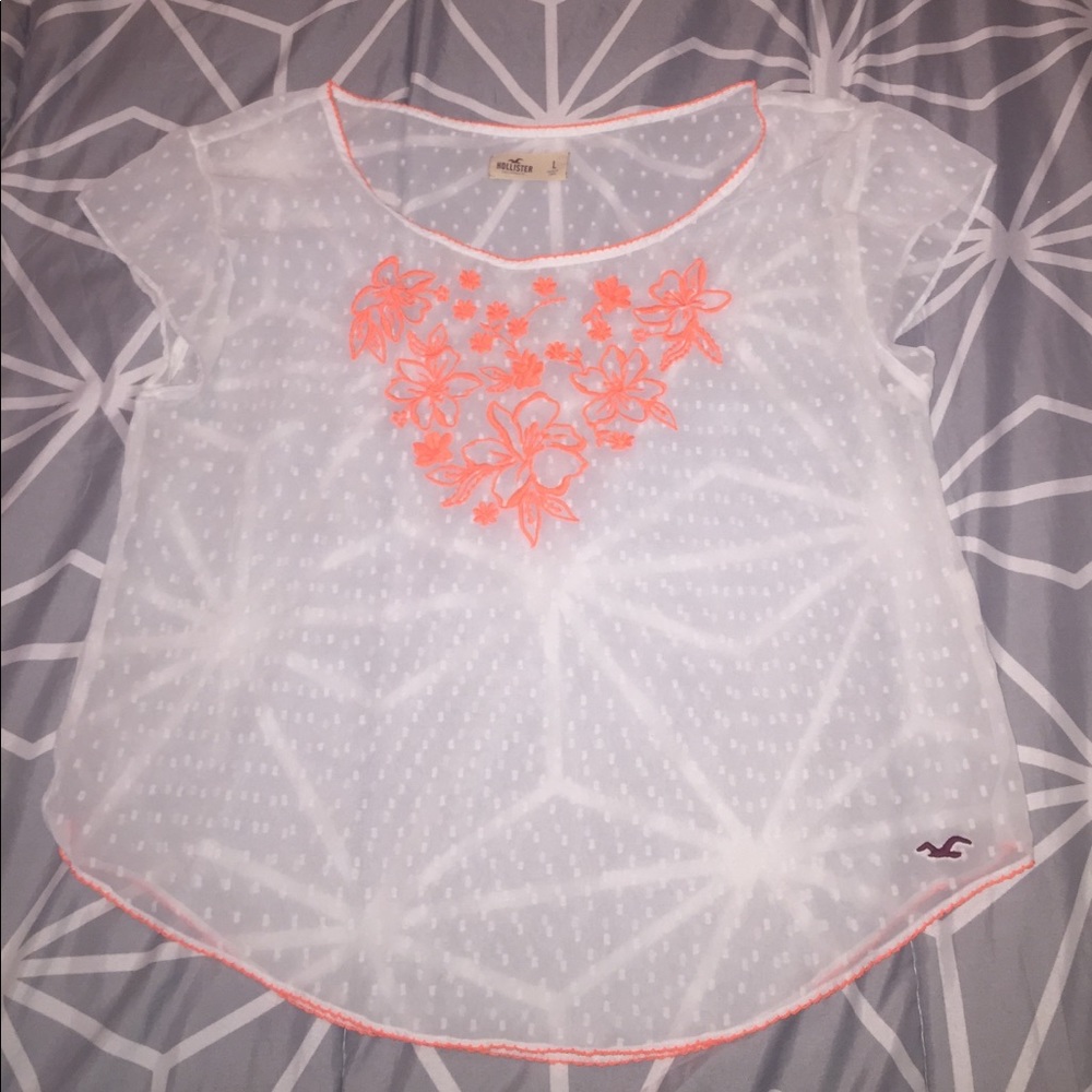 Sheer Summer Hollister Top