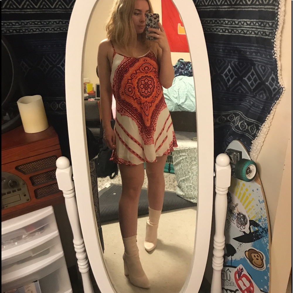 Mandala layered sun dress