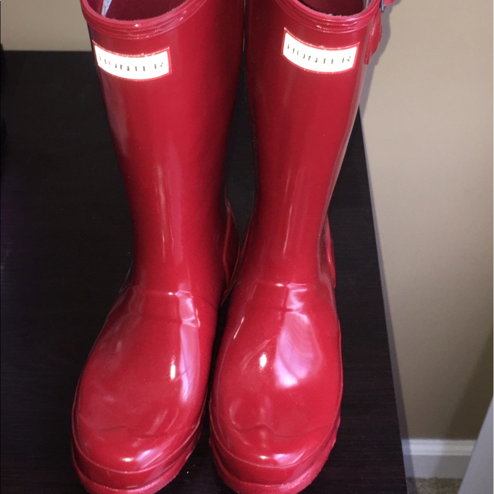 Hunter rain boots