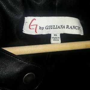 Gulianna Rancic Faux fur& leather trim