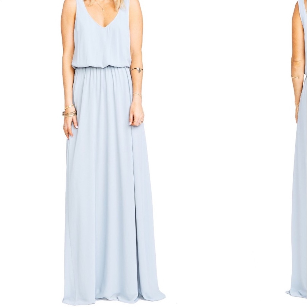 Show Me Your MuMu Kendall Soft V-Back A-Line Gown