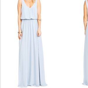 Show Me Your MuMu Kendall Soft V-Back A-Line Gown