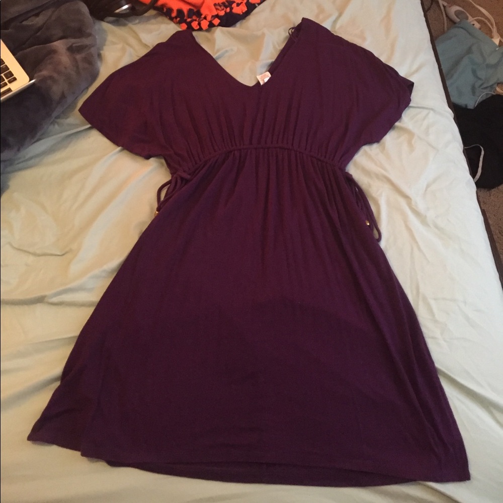 Purple dress