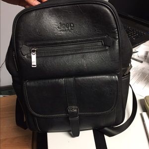 Jeep leather bag