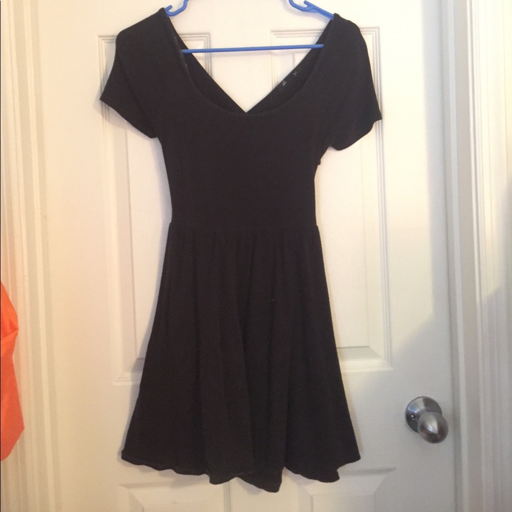 Open back dress