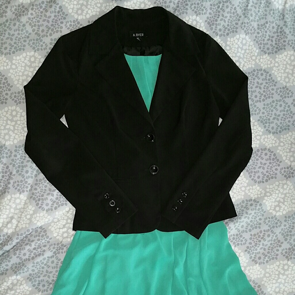 Black A. Byer blazer