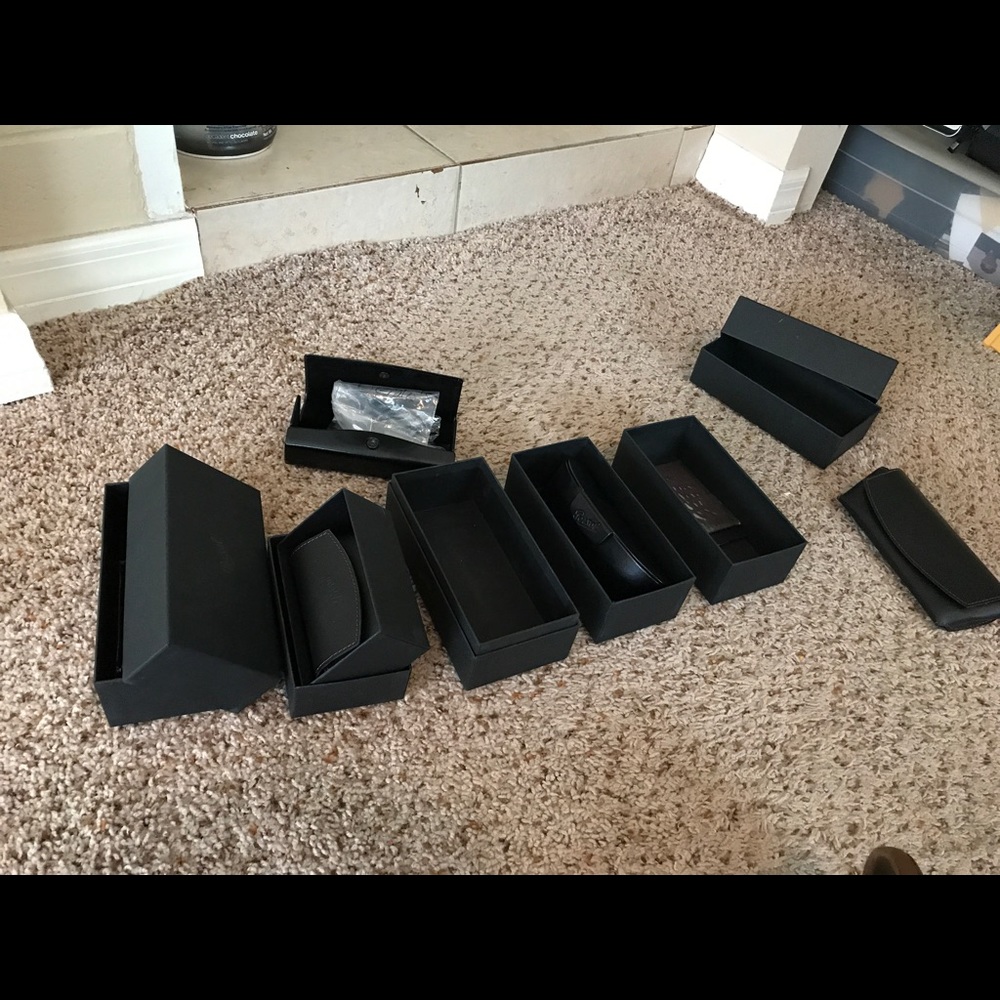 Lot Of Persol Sunglass Cases