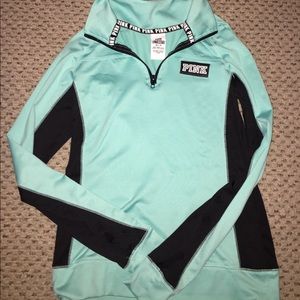 VICTORIA SECRET QUARTER ZIP ULTIMATE SWEATSHIRT