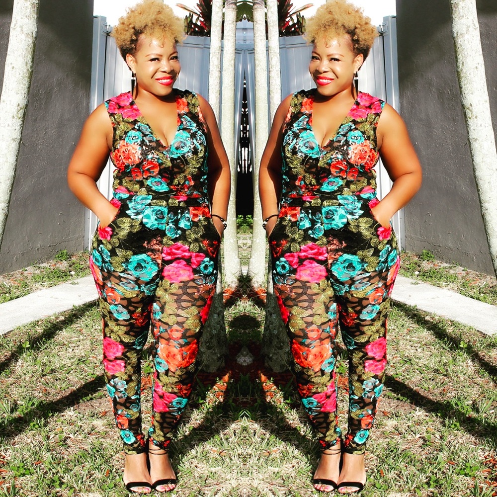 Floral Jumpsuit
