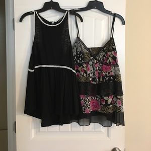 Express Tops - 2 Express Feminine Summer Tanks 2/$15 Express Tops - 2 Express Feminine Summer Tanks 2/$15