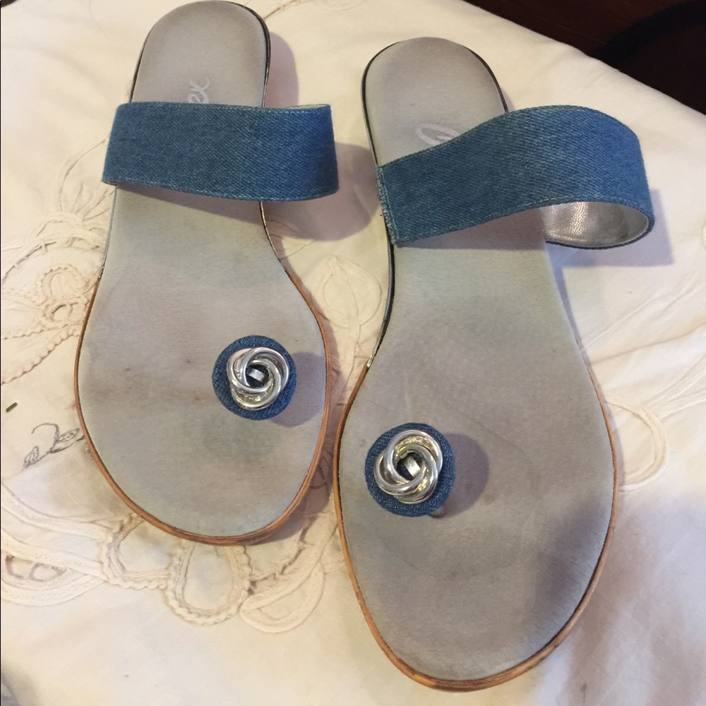 Onex denim sandal