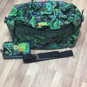 NWT Vera Bradley  Weekender and Turn Lock Wallet