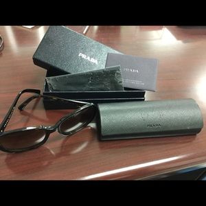 Authentic PRADA sunglasses Spr17n 57017 2au-6e1135