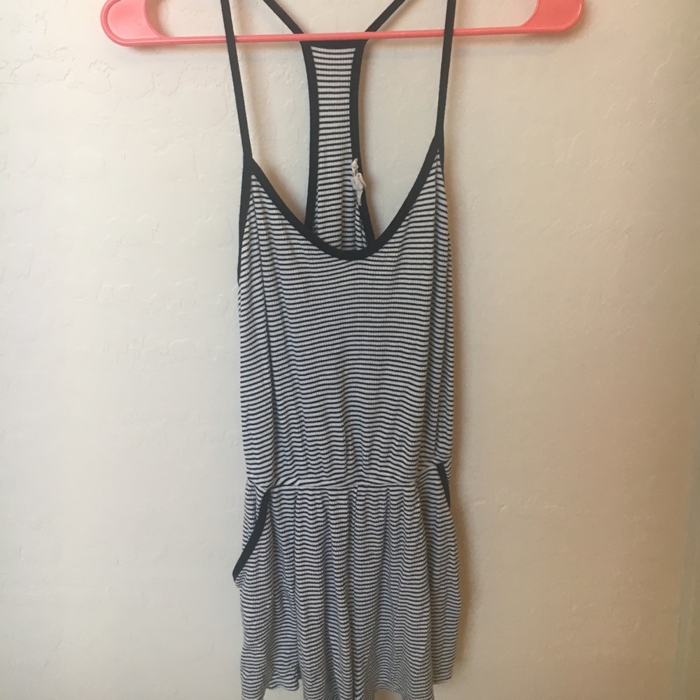 Urban Outfitters stripped romper