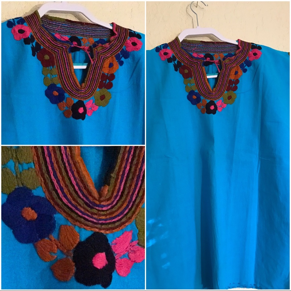 Authentic hand made  Mexican blouses