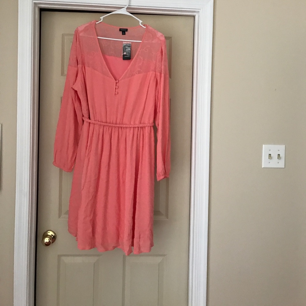 ❤️❤️NWT Beautiful pink/coral dress❤️❤️