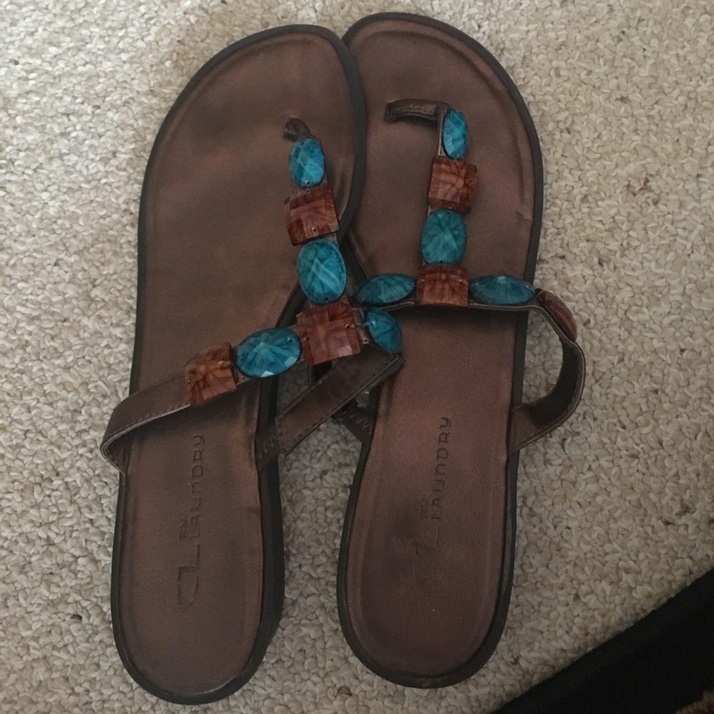9.5 women's brown sandals