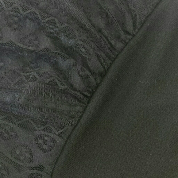 "HeartSoul" Black Lace Top - Picture 6 of 6