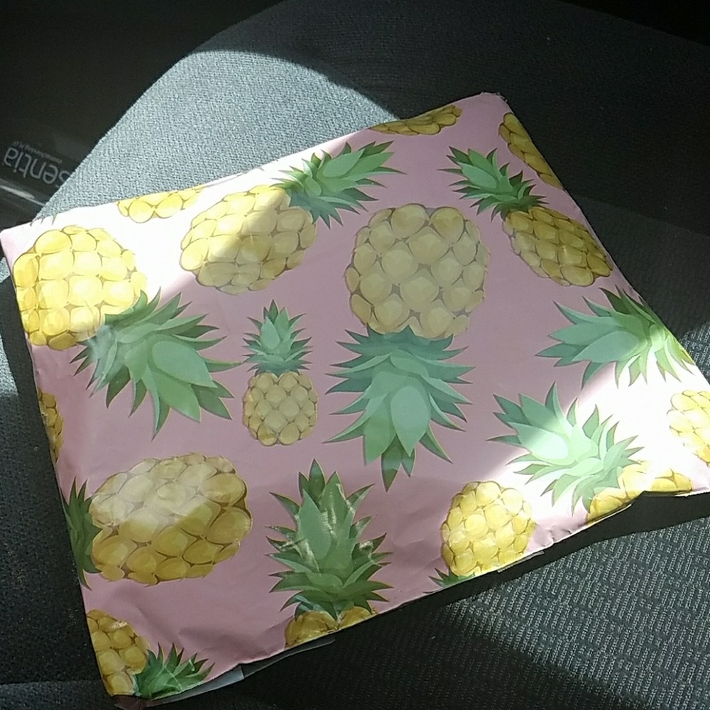got the cutest pineapple mailers!