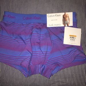 Calvin Klein trunk matrix