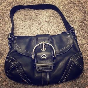 Authentic leather Coach purse