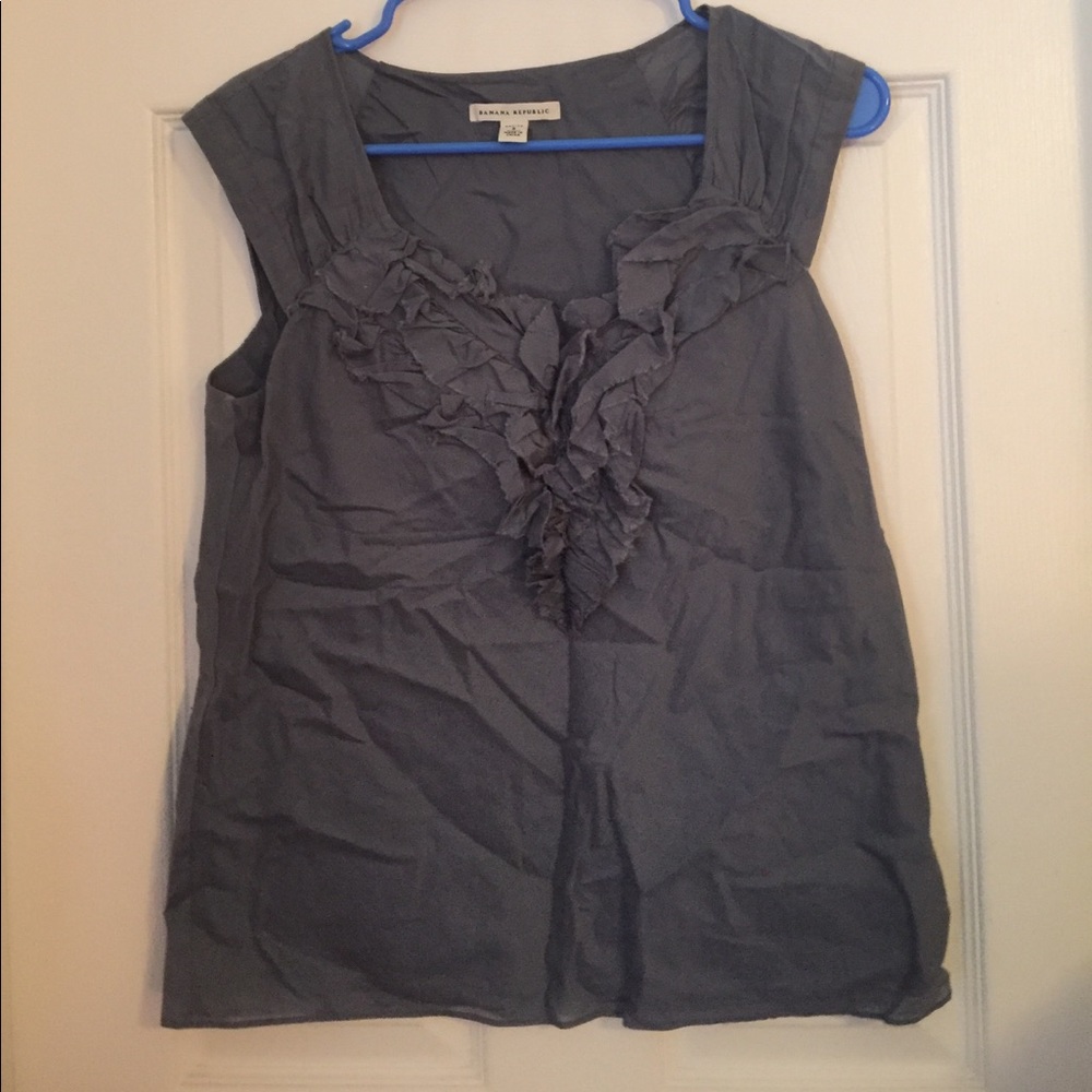 Blue/grey blouse