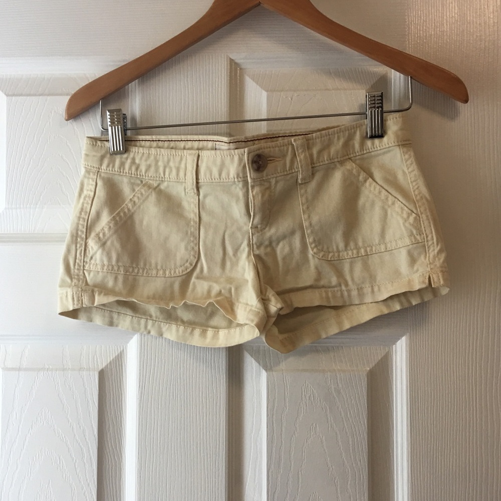 $3 for $20 Hollister Yellow Shorts