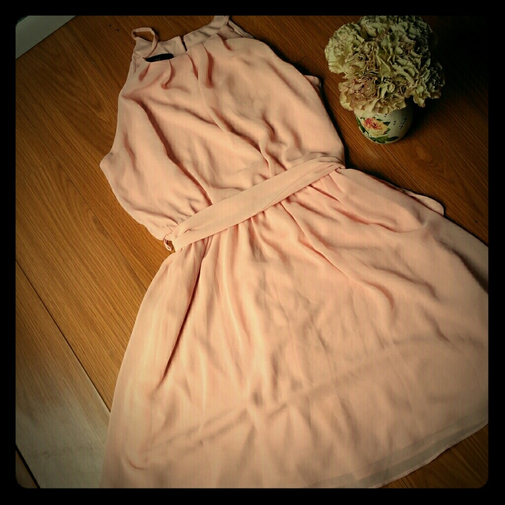 Light pink formal dress
