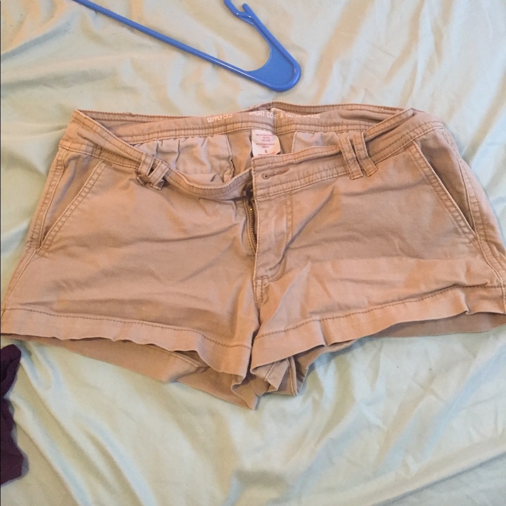 Khaki shorts