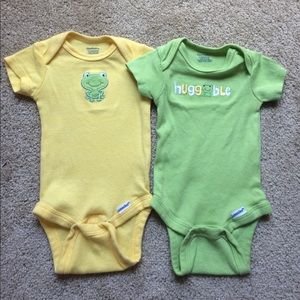 0-3m Frog Onesies