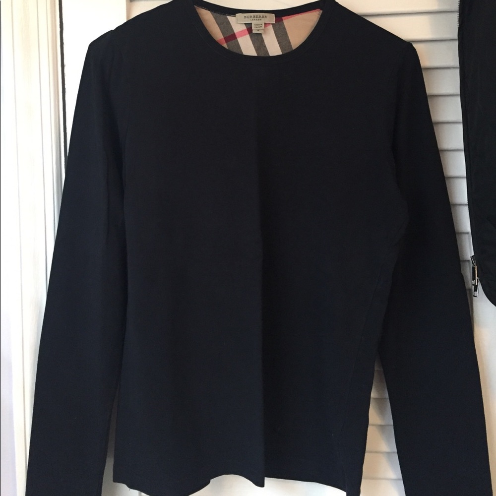 Burberry long sleeve blank shirt