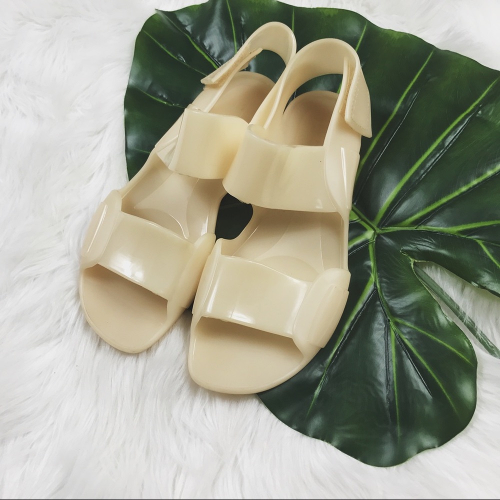 Marni Ivory Jelly Sandals