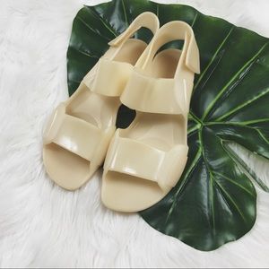 Marni Ivory Jelly Sandals