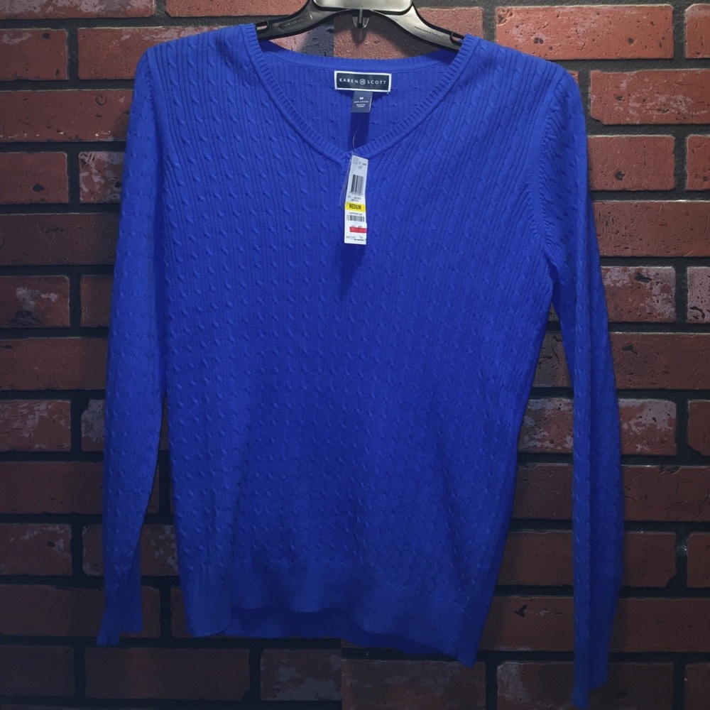 NWT Karen Scott Sweater