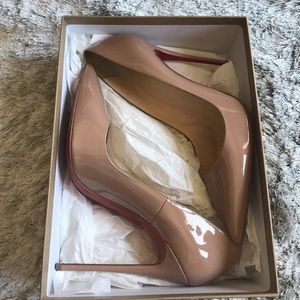 Authentic Christian Louboutin So Kate 120 Patent