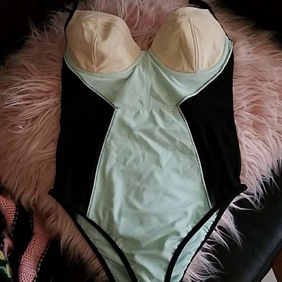 Forever 21 Other - Contrast mesh bathing suit