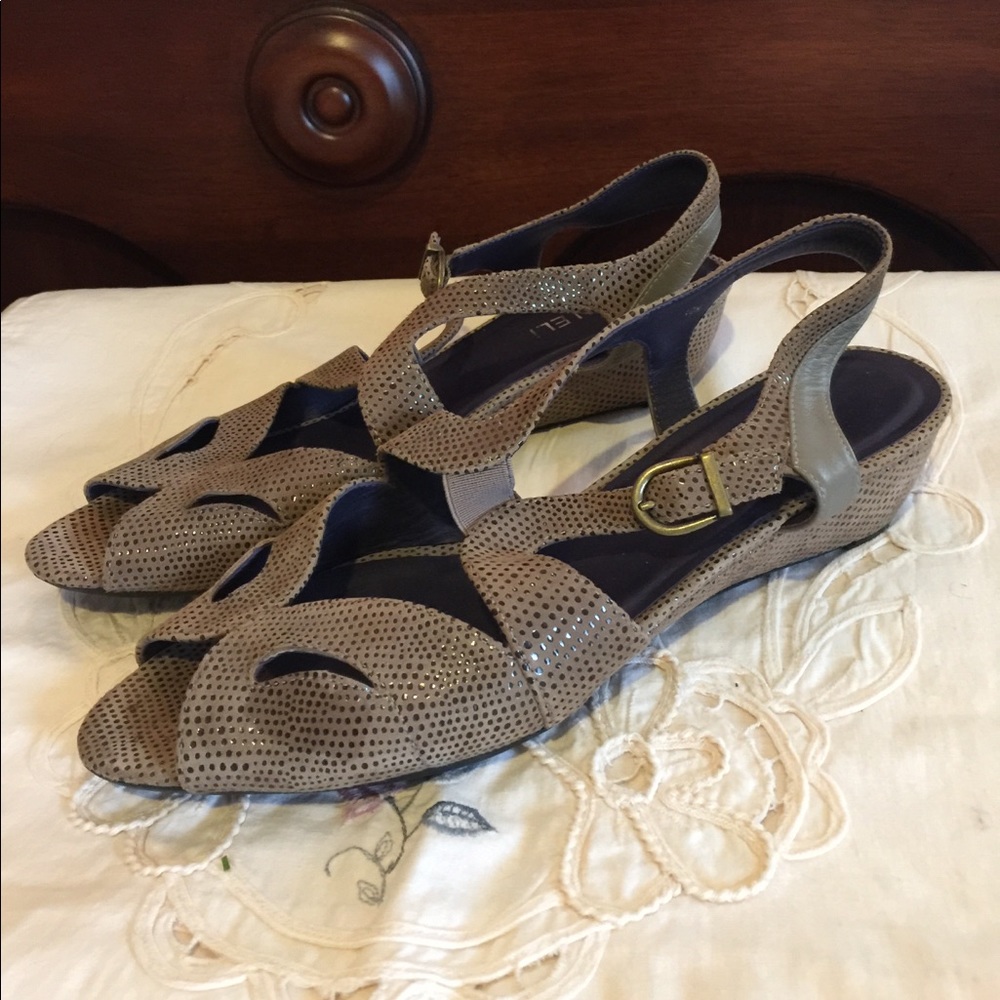 Van Eli snakeskin sandals