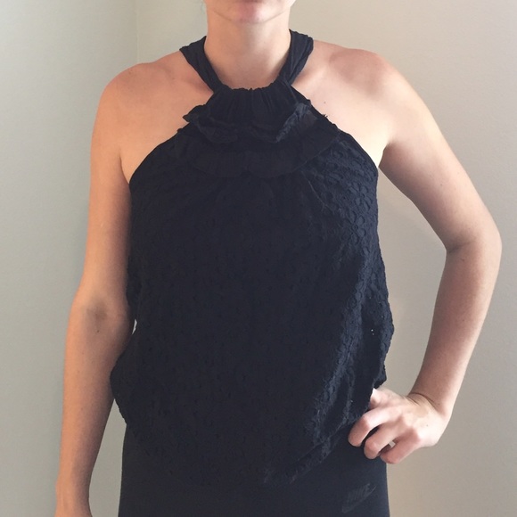 Ella Moss Tops - [Ella Moss] Black Lacey top!