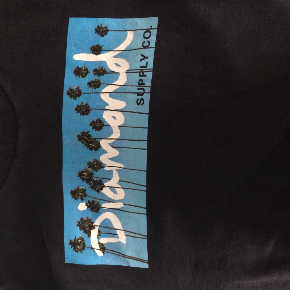 Diamond Supply Co Palm Tree shirt