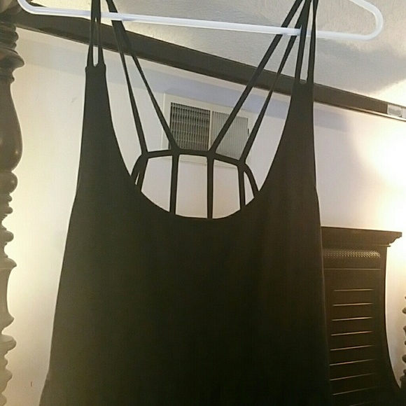 Material Girl Cross Maxi Dress - Picture 2 of 4